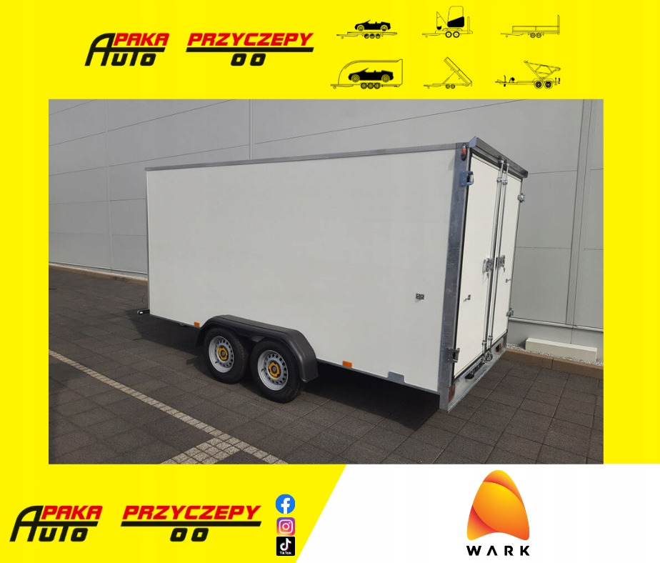 PRZYCZEPA KONTENER CARGO PAKA FURGON BOX 400 x 200 / CARGO CONTAINER TRAILER VAN BOX 400 x 200 - Прицеп-фургон: фото 1 PRZYCZEPA KONTENER CARGO PAKA FURGON BOX 400 x 200 / CARGO CONTAINER TRAILER VAN BOX 400 x 200 - Прицеп-фургон: фото 1