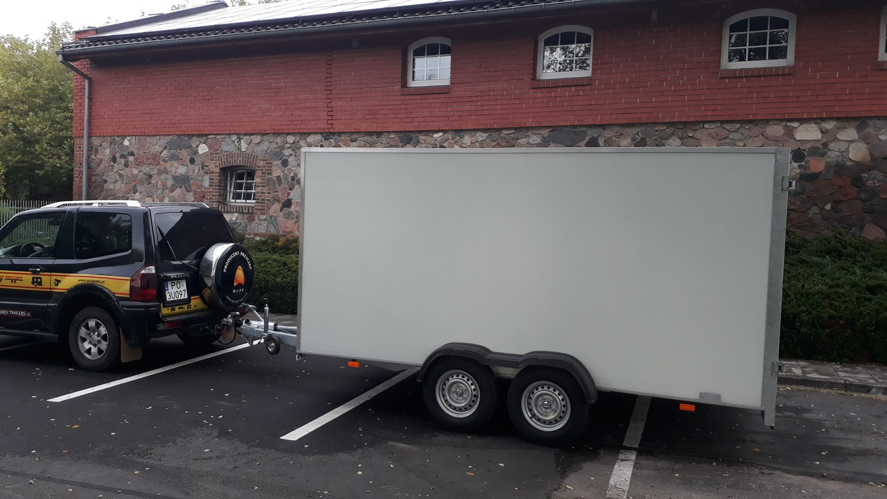 PRZYCZEPA KONTENER CARGO PAKA FURGON BOX 400 x 200 / CARGO CONTAINER TRAILER VAN BOX 400 x 200 - Прицеп-фургон: фото 3 PRZYCZEPA KONTENER CARGO PAKA FURGON BOX 400 x 200 / CARGO CONTAINER TRAILER VAN BOX 400 x 200 - Прицеп-фургон: фото 3