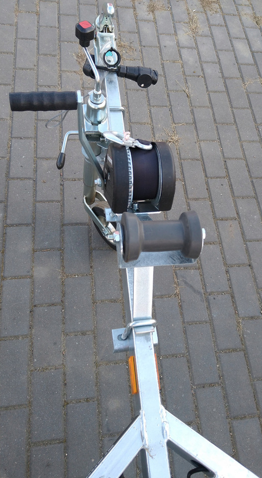 Новый Лодочный прицеп ZAPYTAJ O CENĘ! PRZYCZEPA POD SKUTER JETSKI DO PONTONU BRENDERUP / ASK FOR PRICE! TRAILER FOR JET SKI OR PONTOON BRENDERUP: фото 11