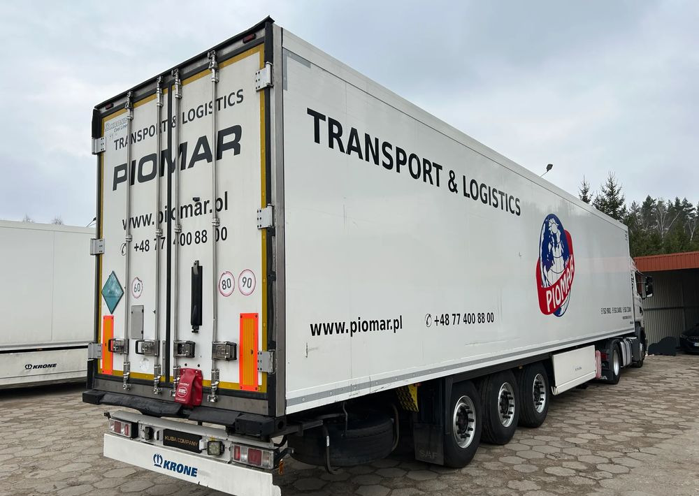 Krone CARRIER VECTOR 1550 / GRUBA ŚCIANA 7 CM / NOWE OPONY / 2017 ROK !! - Полуприцеп-рефрижератор: фото 1 Krone CARRIER VECTOR 1550 / GRUBA ŚCIANA 7 CM / NOWE OPONY / 2017 ROK !! - Полуприцеп-рефрижератор: фото 1