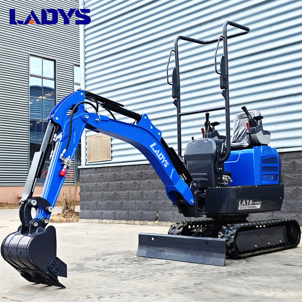 LADYS LA16Pro Mini Excavator Kubota Euro 5/Epa Engine Mini Excavator For Sale - Мини-экскаватор: фото 4 LADYS LA16Pro Mini Excavator Kubota Euro 5/Epa Engine Mini Excavator For Sale - Мини-экскаватор: фото 4