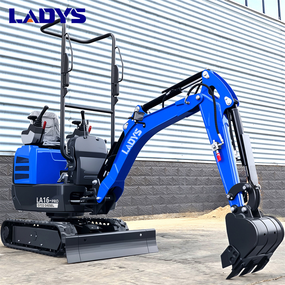 LADYS LA16Pro Mini Excavator Kubota Euro 5/Epa Engine Mini Excavator For Sale - Мини-экскаватор: фото 1 LADYS LA16Pro Mini Excavator Kubota Euro 5/Epa Engine Mini Excavator For Sale - Мини-экскаватор: фото 1