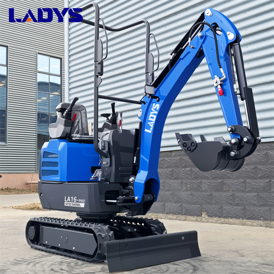 LADYS LA16Pro Mini Excavator Kubota Euro 5/Epa Engine Mini Excavator For Sale - Мини-экскаватор: фото 5 LADYS LA16Pro Mini Excavator Kubota Euro 5/Epa Engine Mini Excavator For Sale - Мини-экскаватор: фото 5
