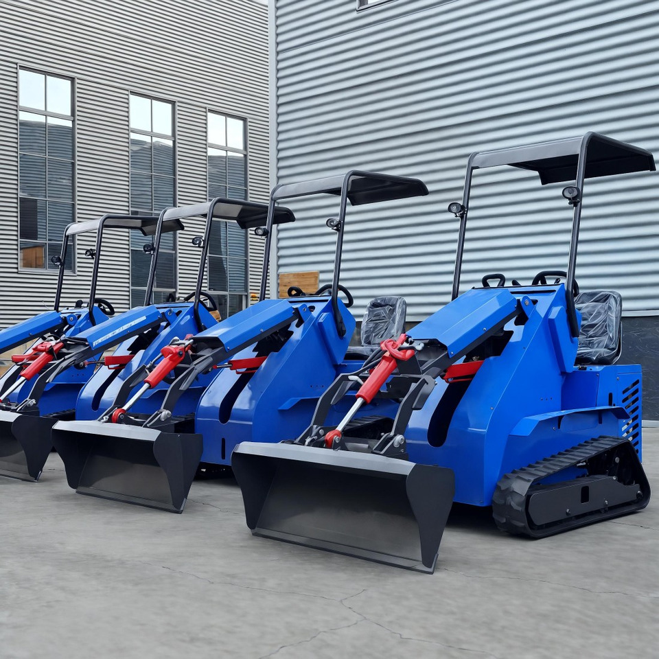 LEZUM Free Shipping Mini Skid Steer Loader Compact Track Electric/Diesel Chinese Mini Skid Steer Loader For Sale With Mini Skid Steer Attachments 4 In 1 Bucket - Мини-погрузчик с бортовым поворотом: фото 5 LEZUM Free Shipping Mini Skid Steer Loader Compact Track Electric/Diesel Chinese Mini Skid Steer Loader For Sale With Mini Skid Steer Attachments 4 In 1 Bucket - Мини-погрузчик с бортовым поворотом: фото 5