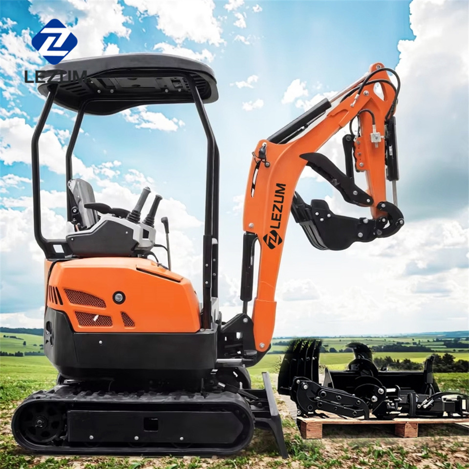 LEZUM DY18 Mini Excavator Digger Miniexcavadora EPA Kubota Engine Mini Excavator For Sale With Mini Excavator Attachment Set - Гусеничный экскаватор: фото 2 LEZUM DY18 Mini Excavator Digger Miniexcavadora EPA Kubota Engine Mini Excavator For Sale With Mini Excavator Attachment Set - Гусеничный экскаватор: фото 2