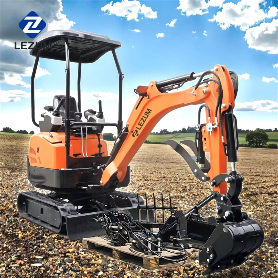 LEZUM DY18 Mini Excavator Digger Miniexcavadora EPA Kubota Engine Mini Excavator For Sale With Mini Excavator Attachment Set - Гусеничный экскаватор: фото 1 LEZUM DY18 Mini Excavator Digger Miniexcavadora EPA Kubota Engine Mini Excavator For Sale With Mini Excavator Attachment Set - Гусеничный экскаватор: фото 1