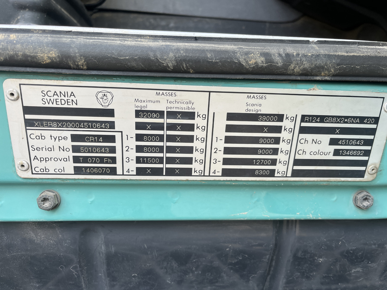 Автоманипулятор Scania G 124: фото 10