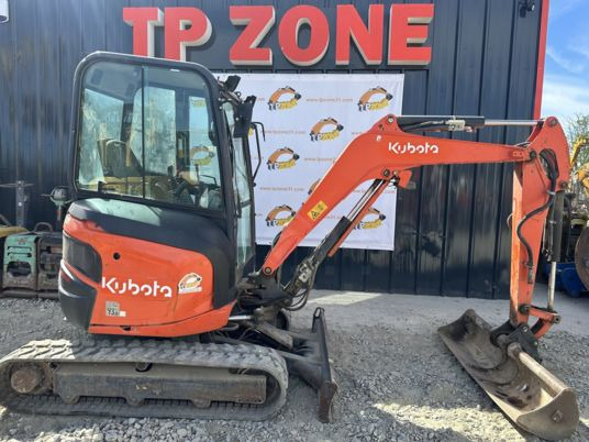 Kubota U27-4 Cabine à 23500€ HT - Мини-экскаватор: фото 3 Kubota U27-4 Cabine à 23500€ HT - Мини-экскаватор: фото 3
