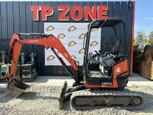 Kubota U27-4 à 20500 € HT - Мини-экскаватор: фото 4 Kubota U27-4 à 20500 € HT - Мини-экскаватор: фото 4
