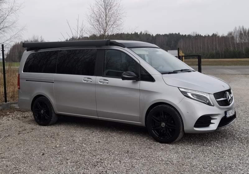 Микроавтобус, Пассажирский фургон Mercedes-Benz V klasa Marco Polo 4matic: фото 9