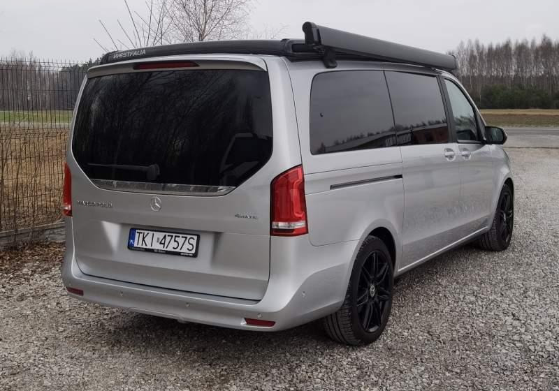 Микроавтобус, Пассажирский фургон Mercedes-Benz V klasa Marco Polo 4matic: фото 12
