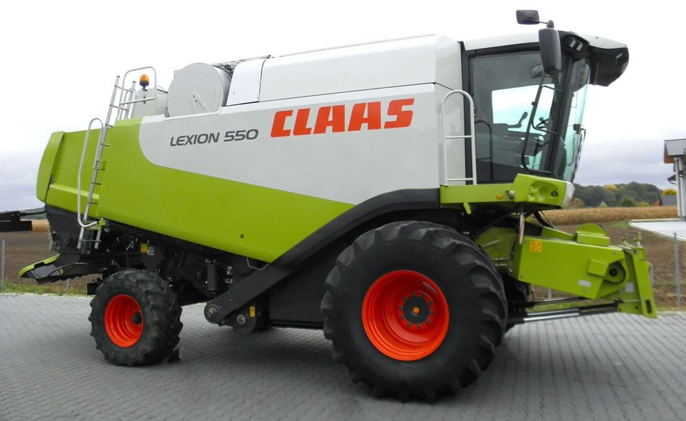 Claas Lexion 550 2005 Rok, heder V750, Najbogatsza Wersja, Nie Malowany, Stan Idealny - Зерноуборочный комбайн: фото 1 Claas Lexion 550 2005 Rok, heder V750, Najbogatsza Wersja, Nie Malowany, Stan Idealny - Зерноуборочный комбайн: фото 1