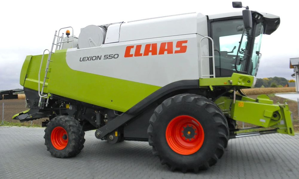 Claas Lexion 550 2005 Rok, heder V750, Najbogatsza Wersja, Nie Malowany, Stan Idealny - Зерноуборочный комбайн: фото 3 Claas Lexion 550 2005 Rok, heder V750, Najbogatsza Wersja, Nie Malowany, Stan Idealny - Зерноуборочный комбайн: фото 3