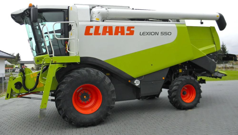 Claas Lexion 550 2005 Rok, heder V750, Najbogatsza Wersja, Nie Malowany, Stan Idealny - Зерноуборочный комбайн: фото 4 Claas Lexion 550 2005 Rok, heder V750, Najbogatsza Wersja, Nie Malowany, Stan Idealny - Зерноуборочный комбайн: фото 4