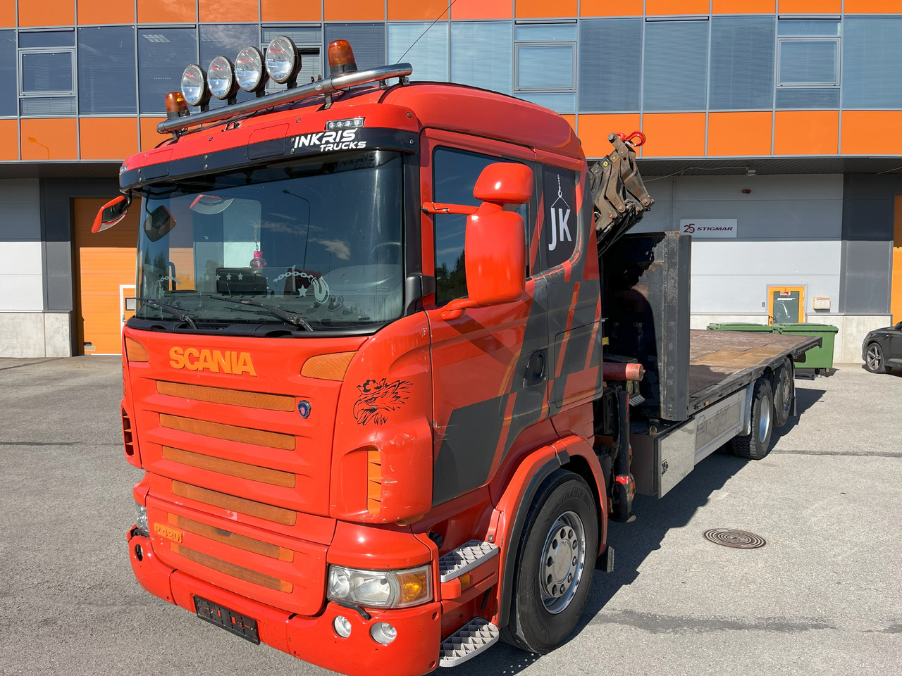 SCANIA R420 6x2 + CRANE FASSI 23TM PLATFORM 7720 - Автоманипулятор: фото 4 SCANIA R420 6x2 + CRANE FASSI 23TM PLATFORM 7720 - Автоманипулятор: фото 4