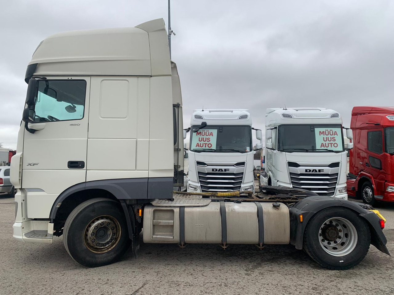 Тягач DAF XF480FT Push Floor Hydraulics: фото 8