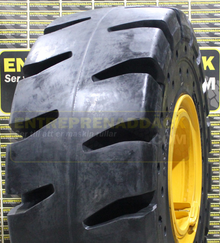 Complete solid wheels 26.5-25 on rims for Volvo L110/L120E - Колёсный погрузчик: фото 1 Complete solid wheels 26.5-25 on rims for Volvo L110/L120E - Колёсный погрузчик: фото 1