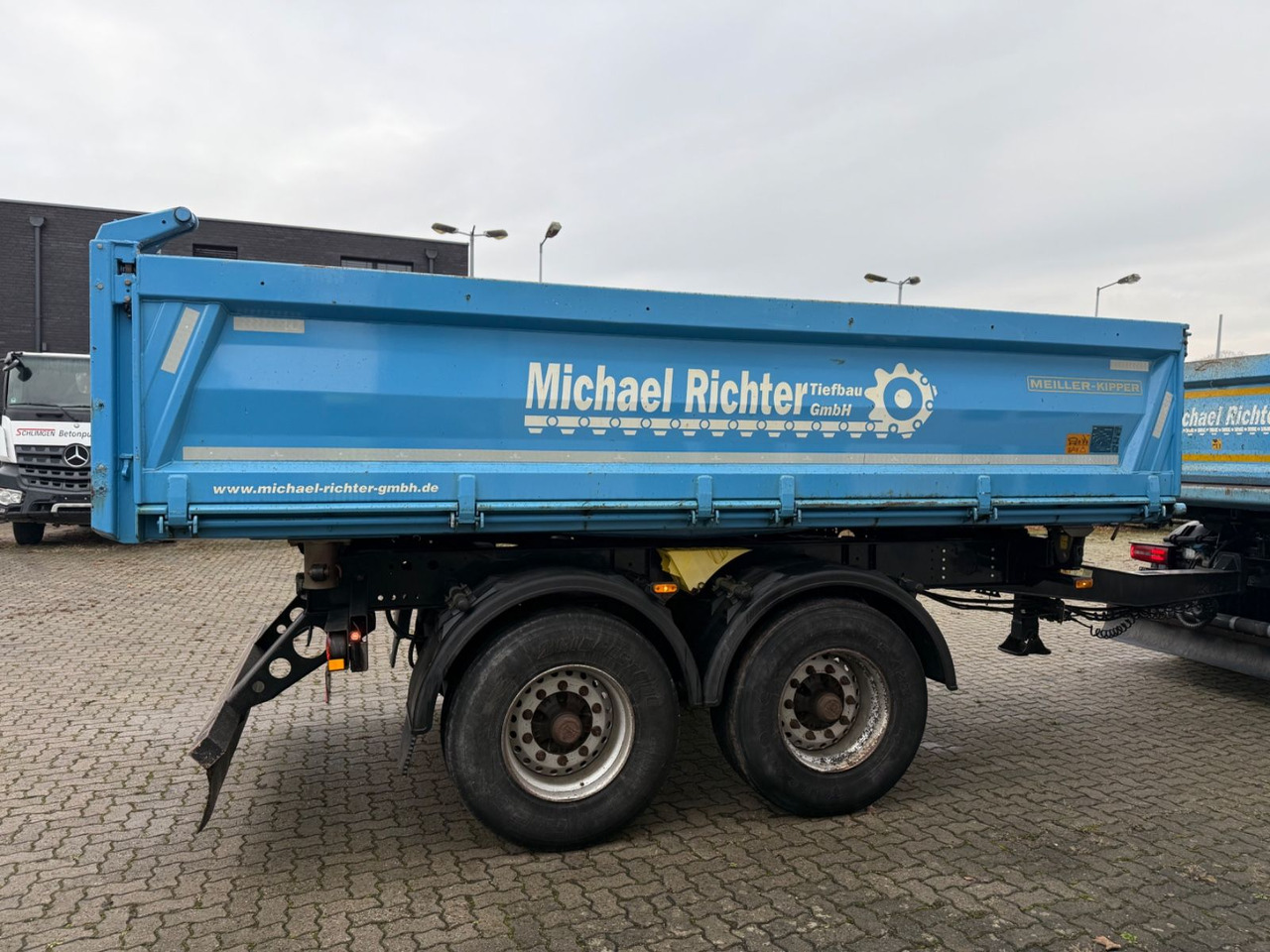 Meiller MZDA 18/23 kippanhänger - Самосвальный прицеп: фото 2 Meiller MZDA 18/23 kippanhänger - Самосвальный прицеп: фото 2