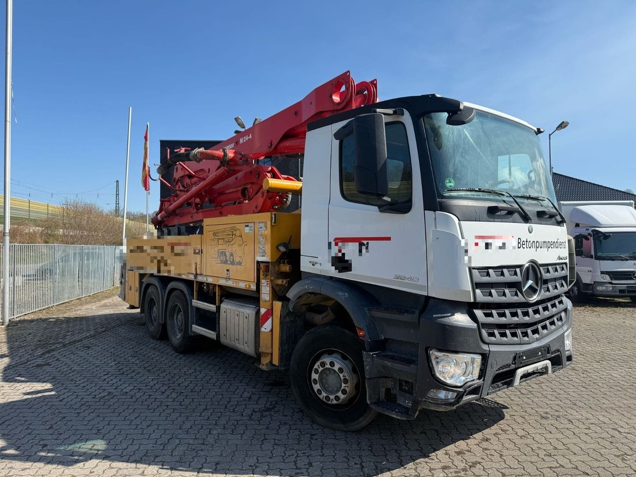 Mercedes-Benz 2640 putzmeister 24m /4 - Автобетононасос: фото 5 Mercedes-Benz 2640 putzmeister 24m /4 - Автобетононасос: фото 5
