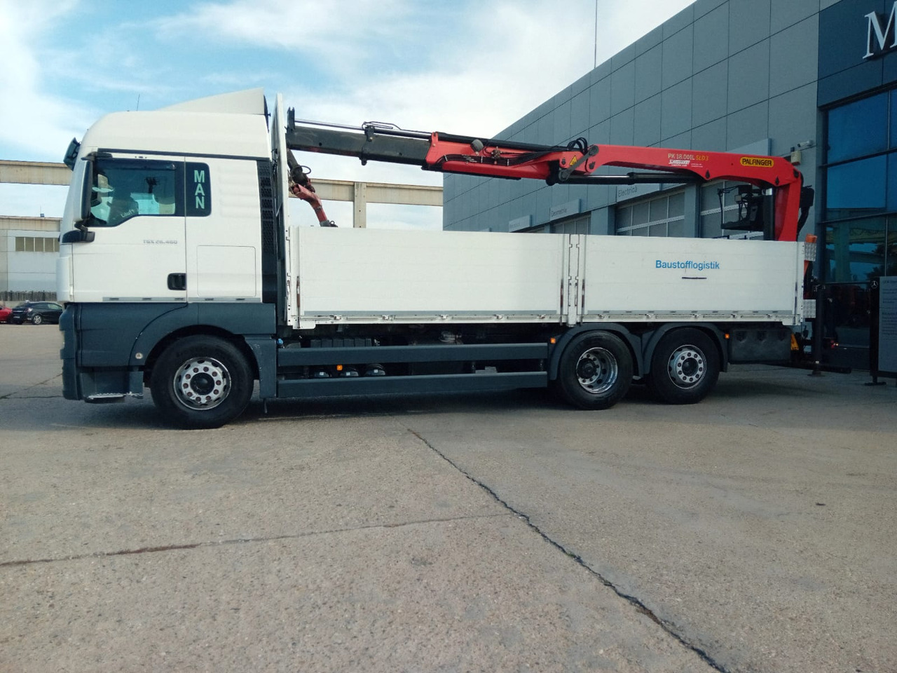 MAN TGX 26.460 6×2, Palfinger Crane PK 18001L - Грузовик бортовой/ Платформа, Автоманипулятор: фото 2 MAN TGX 26.460 6×2, Palfinger Crane PK 18001L - Грузовик бортовой/ Платформа, Автоманипулятор: фото 2