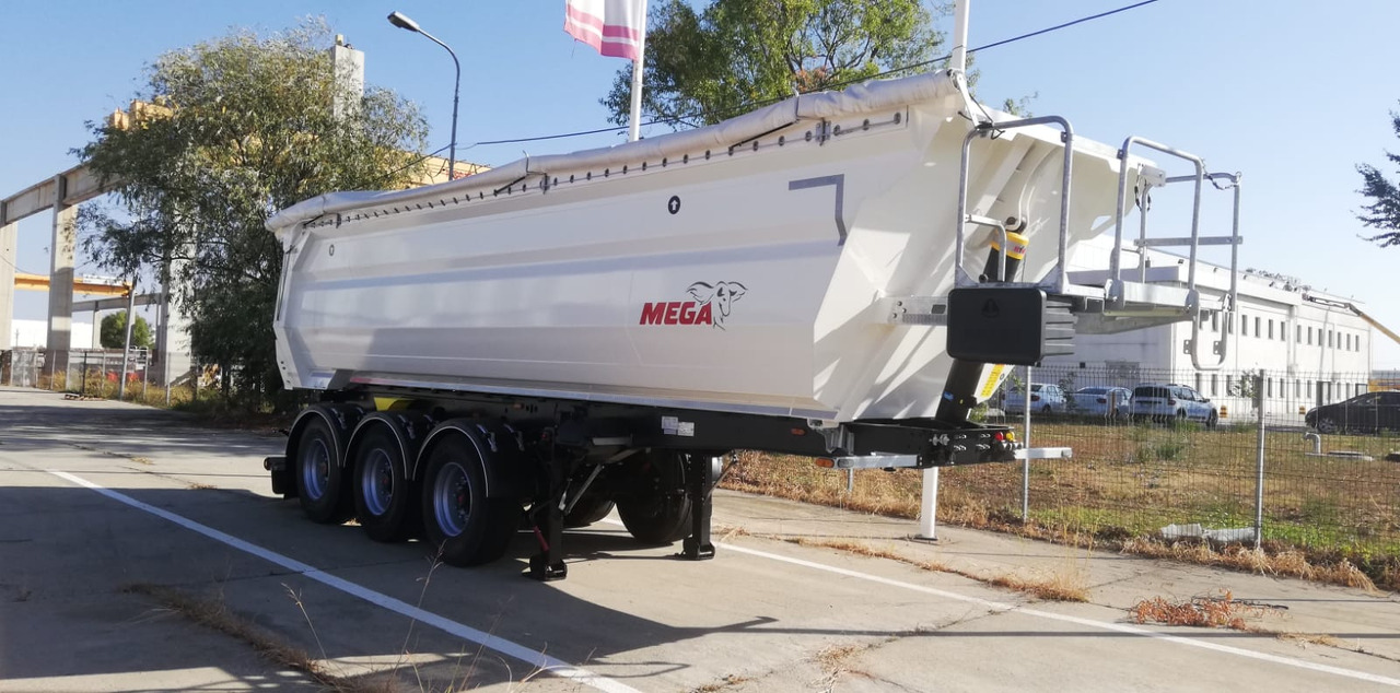 MEGA Tipper 28m3 NEW, SAF DISC, HYVA, HARDOX, TOP ! - Самосвальный полуприцеп: фото 2 MEGA Tipper 28m3 NEW, SAF DISC, HYVA, HARDOX, TOP ! - Самосвальный полуприцеп: фото 2