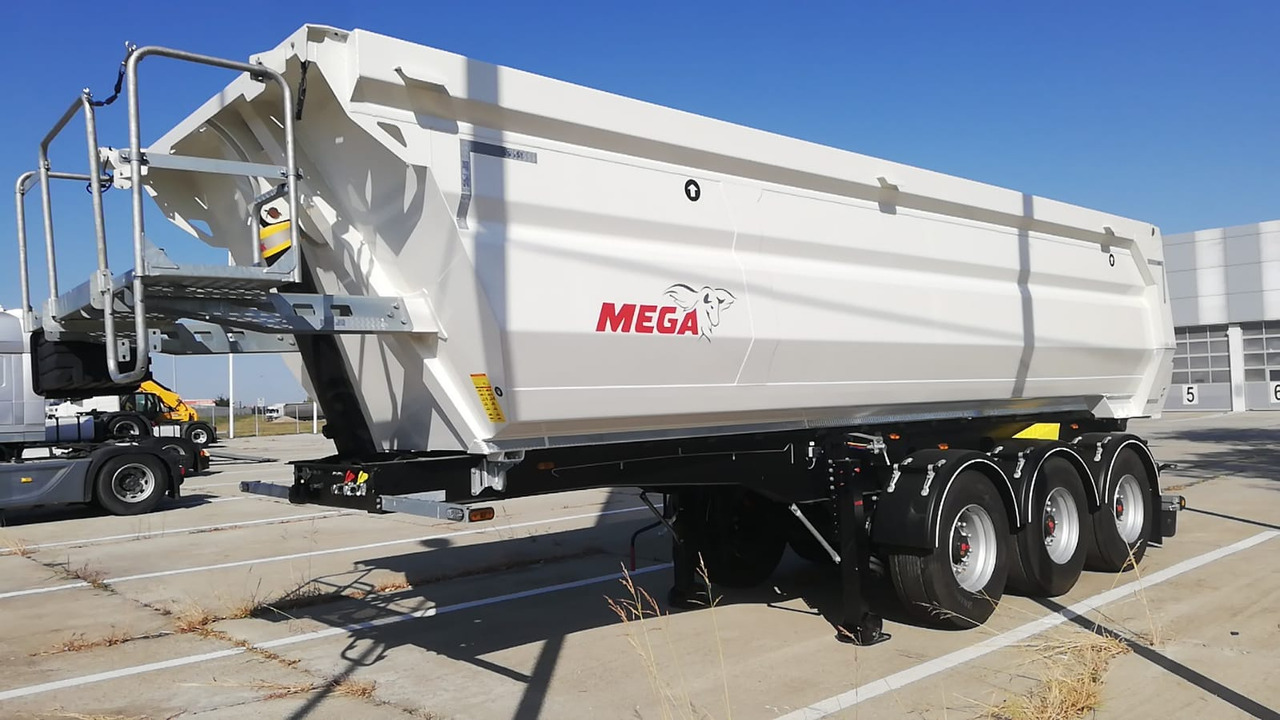 MEGA Tipper 28m3 NEW, SAF DISC, HYVA, HARDOX, TOP ! - Самосвальный полуприцеп: фото 1 MEGA Tipper 28m3 NEW, SAF DISC, HYVA, HARDOX, TOP ! - Самосвальный полуприцеп: фото 1