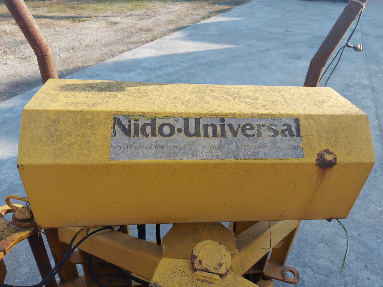 Отвал для снега Nido Plow / Snow Blade / – Nido Universal Electrohidraulik – Sn 252: фото 8