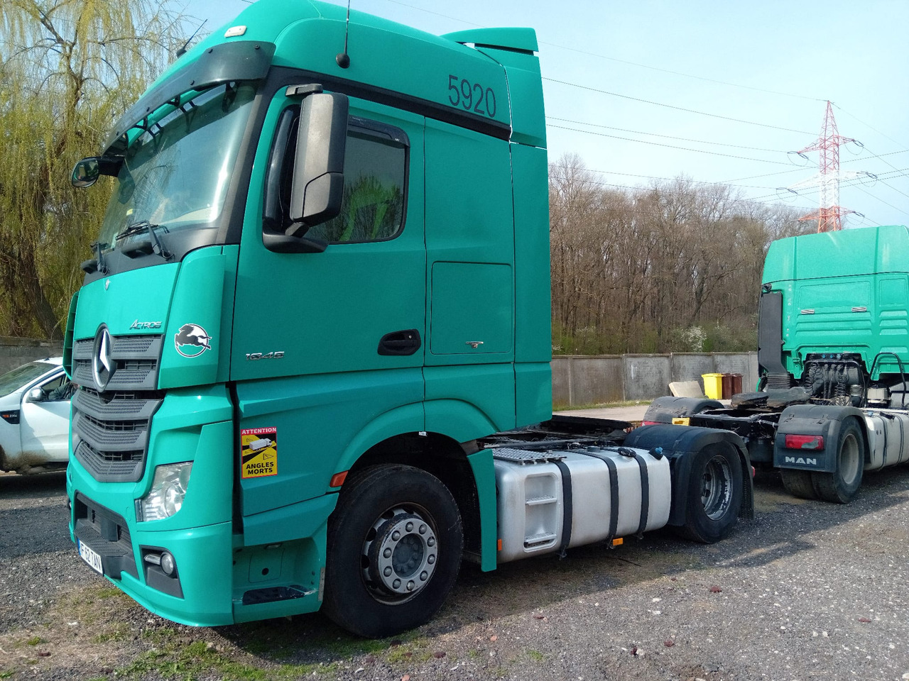Mercedes-Benz Actros 18.45 - Тягач: фото 2 Mercedes-Benz Actros 18.45 - Тягач: фото 2