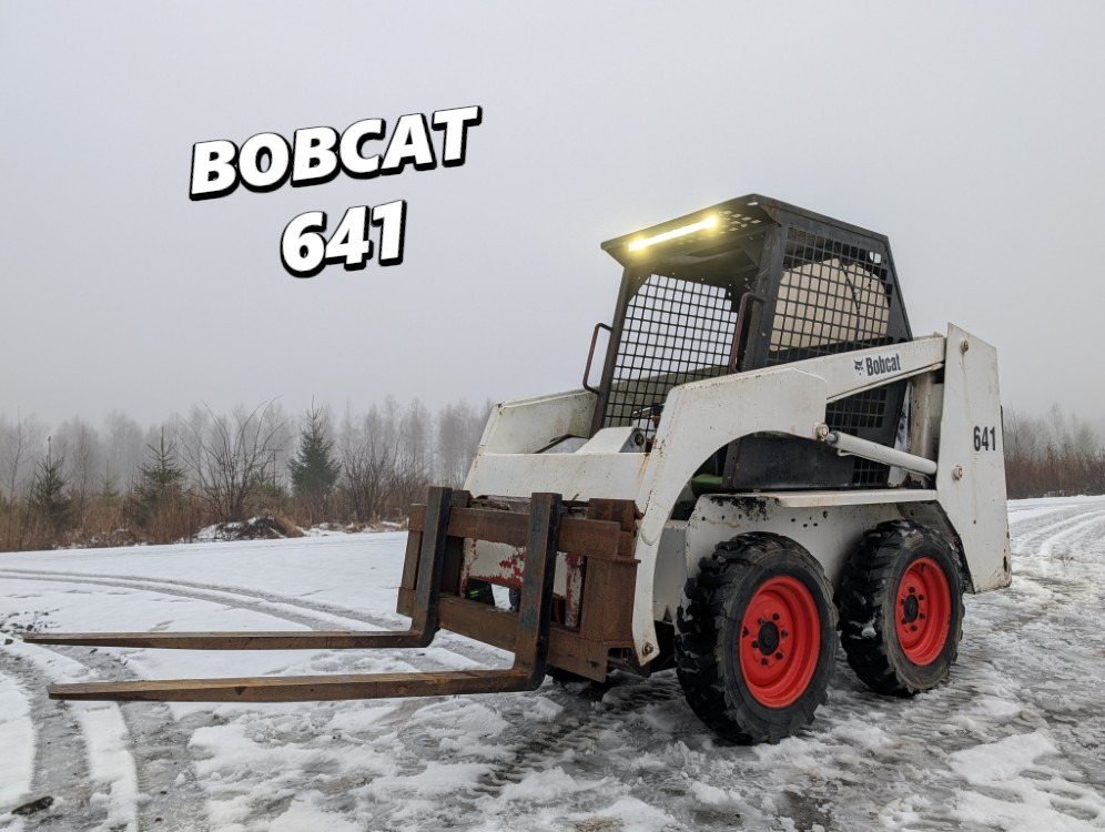 BOBCAT 641 - VIDEO - Мини-погрузчик с бортовым поворотом: фото 1 BOBCAT 641 - VIDEO - Мини-погрузчик с бортовым поворотом: фото 1