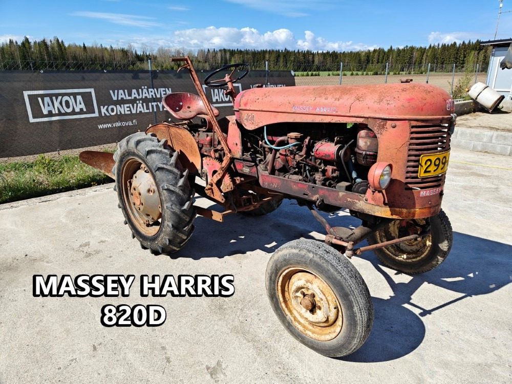 Massey Harris 820D harvinainen 2-sylinterinen diesel, katso video! - Трактор: фото 1 Massey Harris 820D harvinainen 2-sylinterinen diesel, katso video! - Трактор: фото 1