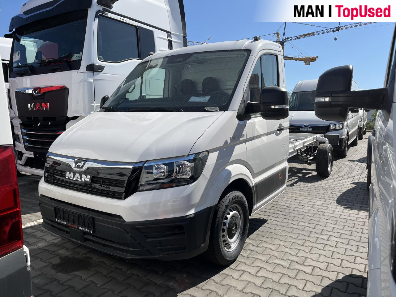 MAN TGE 3.140 4X2F SB Chassis - Цельнометаллический фургон: фото 1 MAN TGE 3.140 4X2F SB Chassis - Цельнометаллический фургон: фото 1