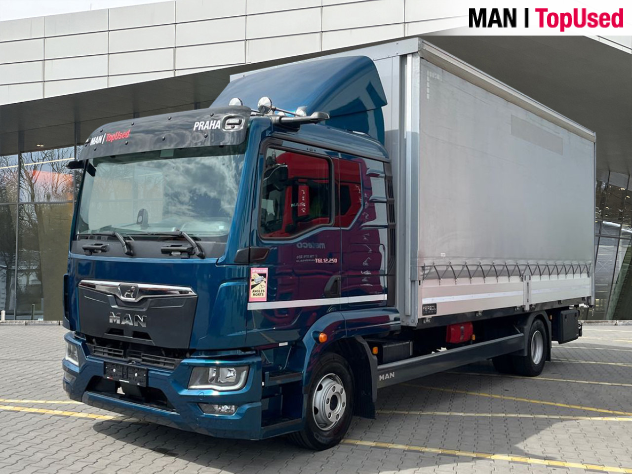 Грузовик с закрытым кузовом MAN TGL 12.250 4x2 BL CH: фото 8