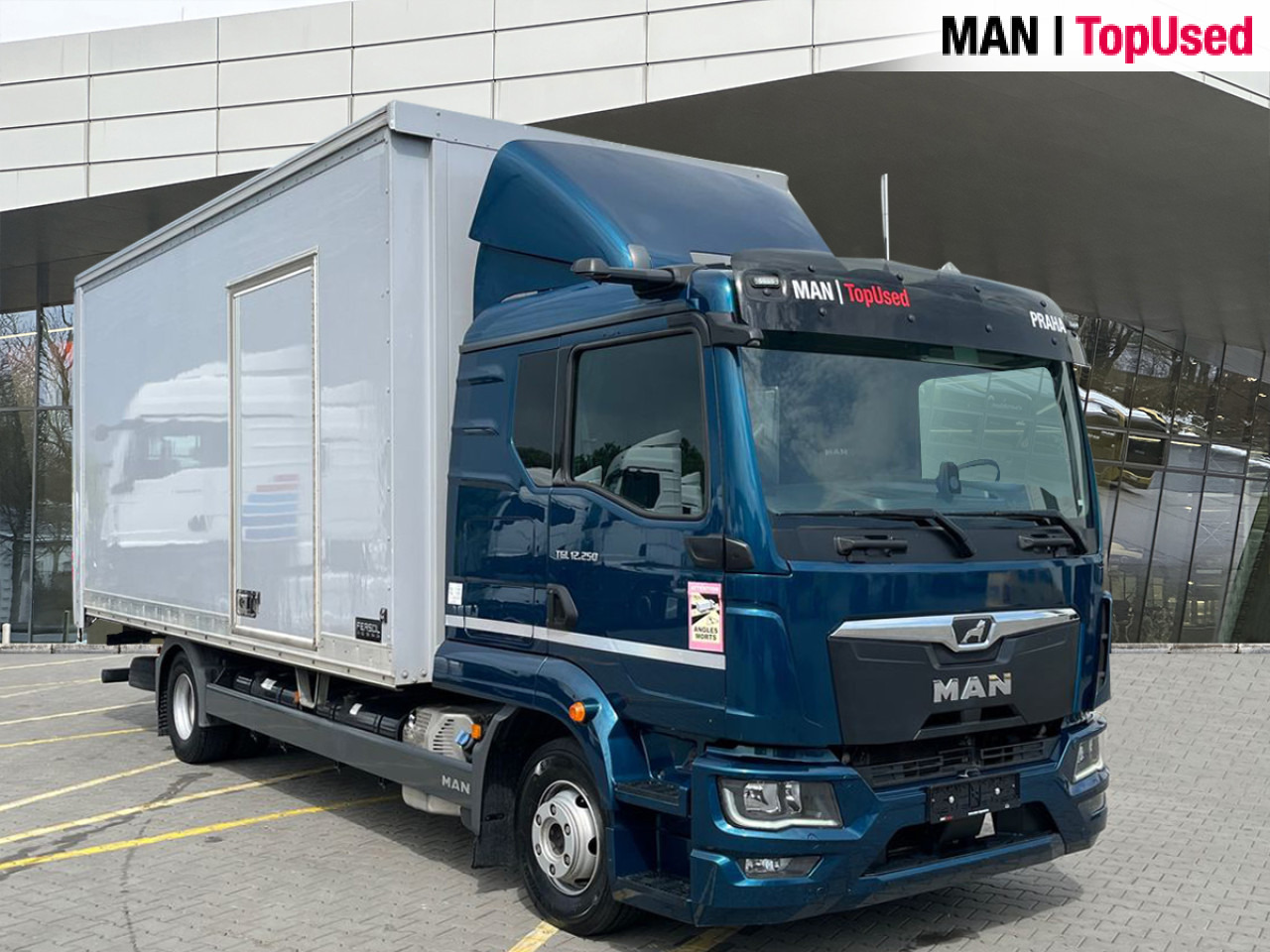 Грузовик с закрытым кузовом MAN TGL 12.250 4x2 BL CH: фото 10