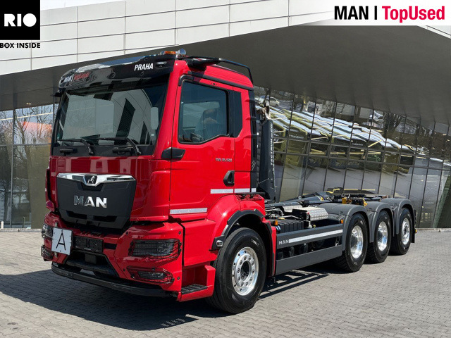 MAN TGS 35.520 8x4-4 BL CH Meiller Roll-Off Tipper - Крюковой мультилифт: фото 1 MAN TGS 35.520 8x4-4 BL CH Meiller Roll-Off Tipper - Крюковой мультилифт: фото 1