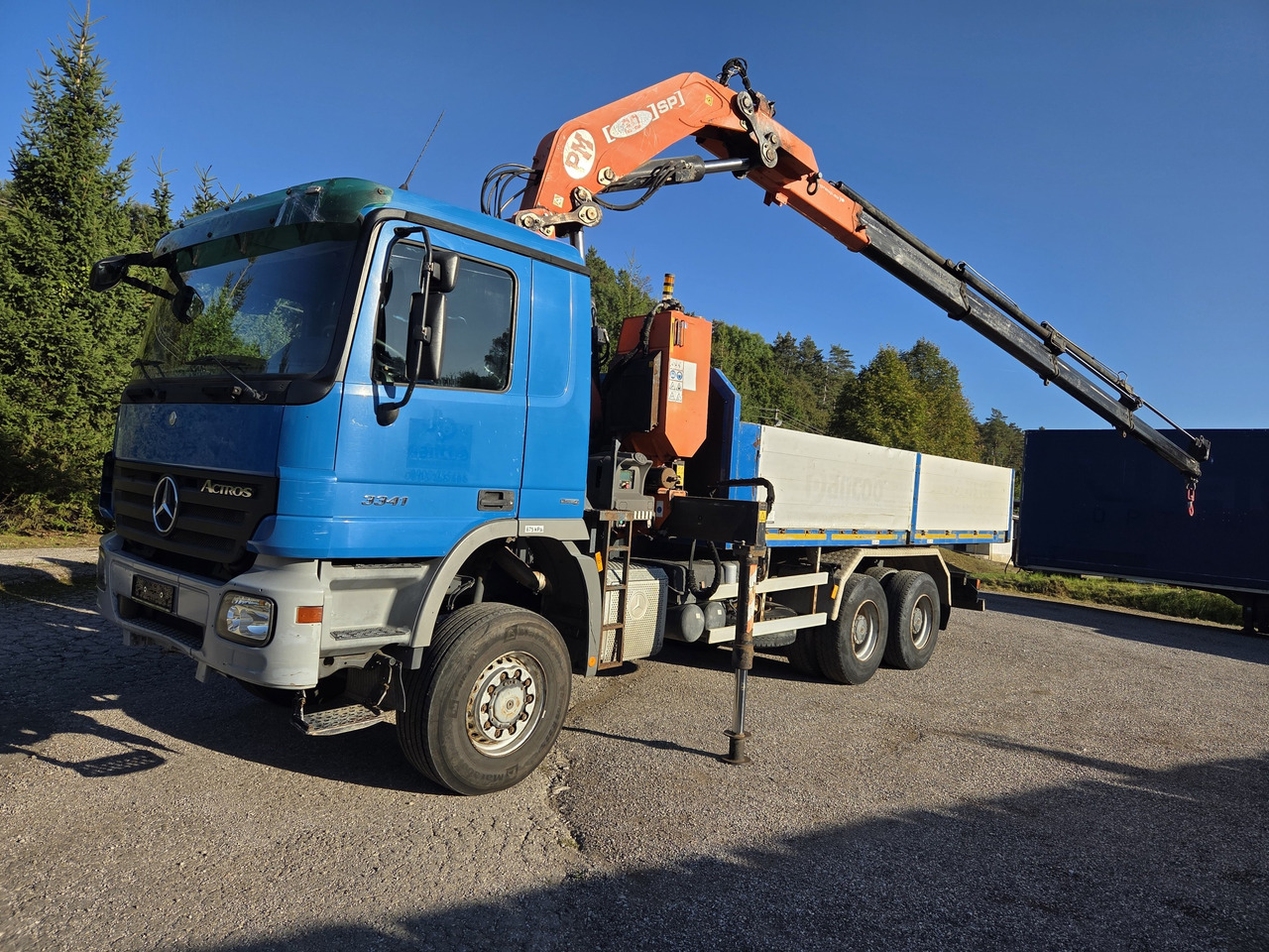 MERCEDES-BENZ ACTROS 3341 6x6 + CRANE PM 30 Radio Control - Грузовик бортовой/ Платформа, Автоманипулятор: фото 1 MERCEDES-BENZ ACTROS 3341 6x6 + CRANE PM 30 Radio Control - Грузовик бортовой/ Платформа, Автоманипулятор: фото 1