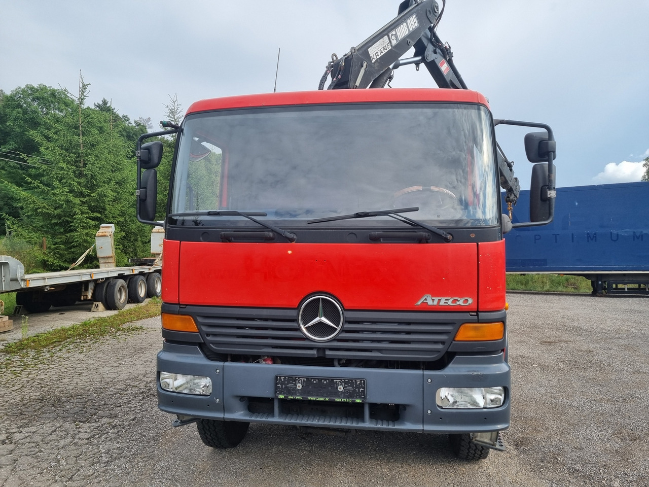 MERCEDES-BENZ ATEGO 1323 4x4 tipper + crane HIAB 095 - Самосвал, Автоманипулятор: фото 2 MERCEDES-BENZ ATEGO 1323 4x4 tipper + crane HIAB 095 - Самосвал, Автоманипулятор: фото 2