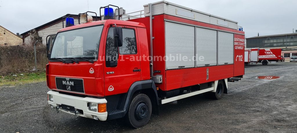 MAN 10.163 L2000 Feuerwehr GWG Nur 6.300km DEPA ELRO/VETTER 10.163 L2000 Feuerwehr GWG Nur 6.300km DEPA ELRO/VETTER - Пожарная машина: фото 2 MAN 10.163 L2000 Feuerwehr GWG Nur 6.300km DEPA ELRO/VETTER 10.163 L2000 Feuerwehr GWG Nur 6.300km DEPA ELRO/VETTER - Пожарная машина: фото 2