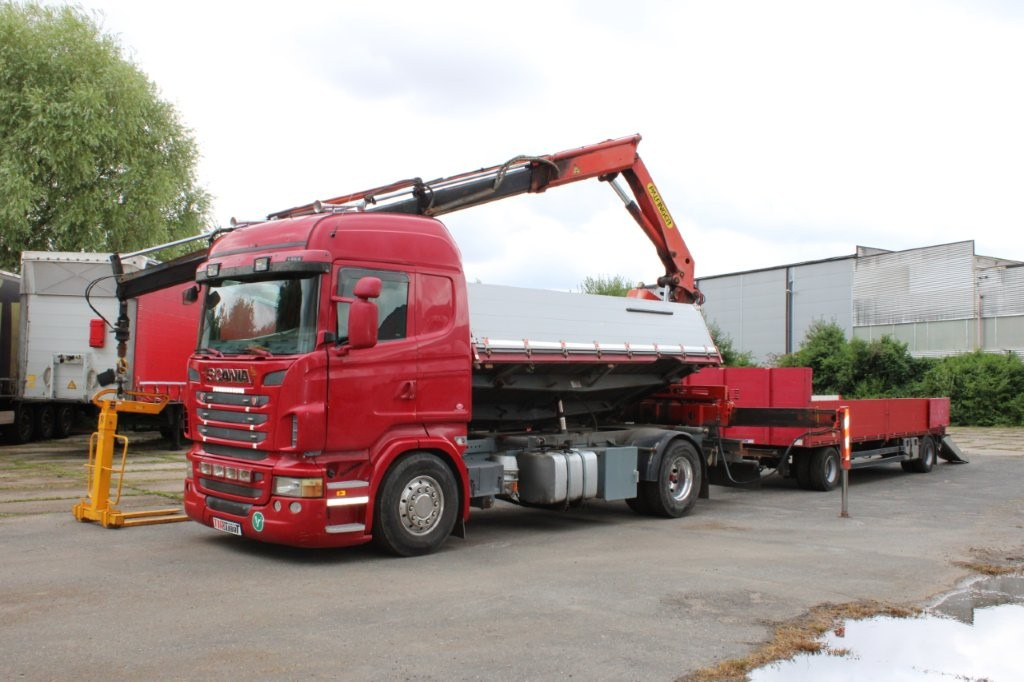 SCANIA R480 PALFINGER PK16000, EURO 5, CRANE FORKS - Самосвал, Автоманипулятор: фото 4 SCANIA R480 PALFINGER PK16000, EURO 5, CRANE FORKS - Самосвал, Автоманипулятор: фото 4