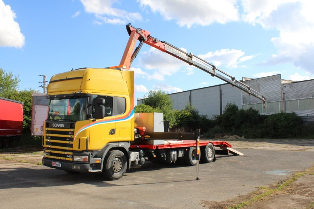 Scania R 114 LB340 6X2 L PALFINGER PK16502 - Автовоз, Автоманипулятор: фото 2 Scania R 114 LB340 6X2 L PALFINGER PK16502 - Автовоз, Автоманипулятор: фото 2