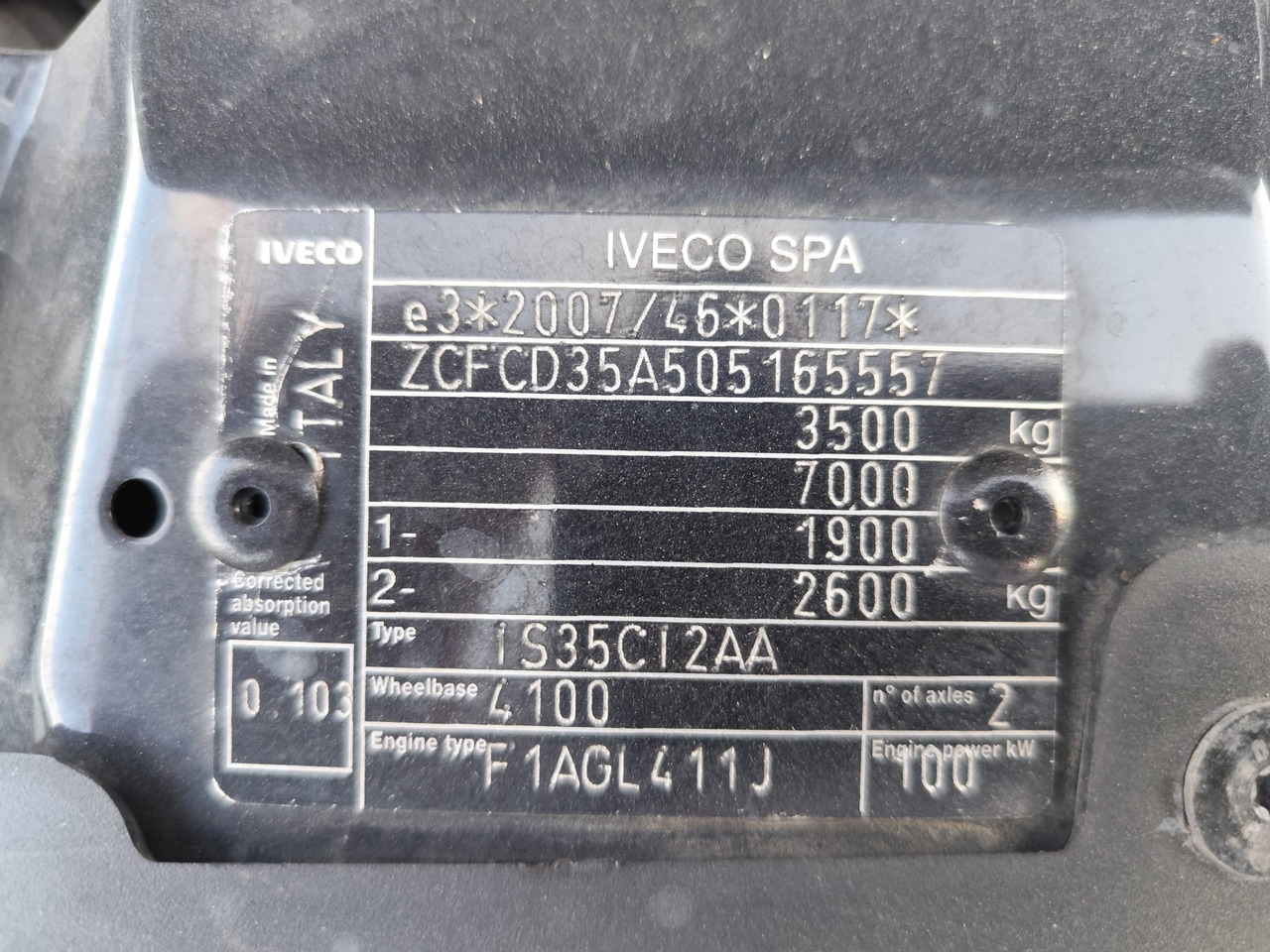 IVECO DAILY 35-140 - Малотоннажный самосвал, Грузопассажирский фургон: фото 3 IVECO DAILY 35-140 - Малотоннажный самосвал, Грузопассажирский фургон: фото 3