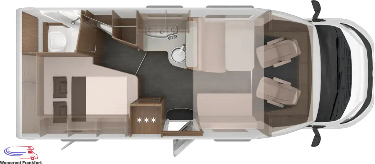 Wohnmobil Knaus L!VE WAVE 650 MF - Полуинтегрированный автодом: фото 3 Wohnmobil Knaus L!VE WAVE 650 MF - Полуинтегрированный автодом: фото 3