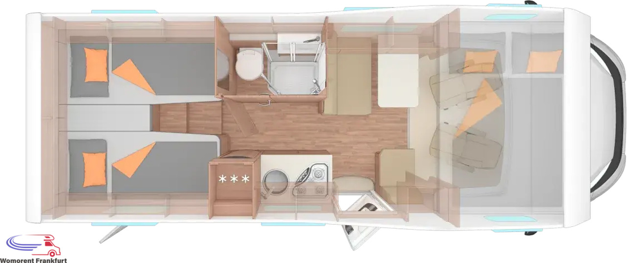 Wohnmobil Weinsberg CaraHome 650 MEG - Альковный автодом: фото 2 Wohnmobil Weinsberg CaraHome 650 MEG - Альковный автодом: фото 2