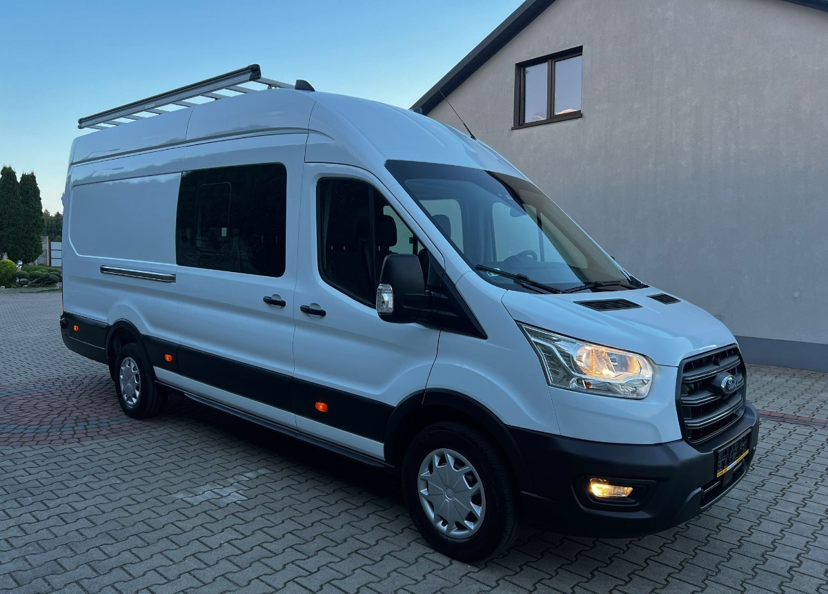 Ford Transit Brygadowy Maxi 6-osobowy 90tys. przebiegu Doka jak nowy - Грузопассажирский фургон: фото 2 Ford Transit Brygadowy Maxi 6-osobowy 90tys. przebiegu Doka jak nowy - Грузопассажирский фургон: фото 2