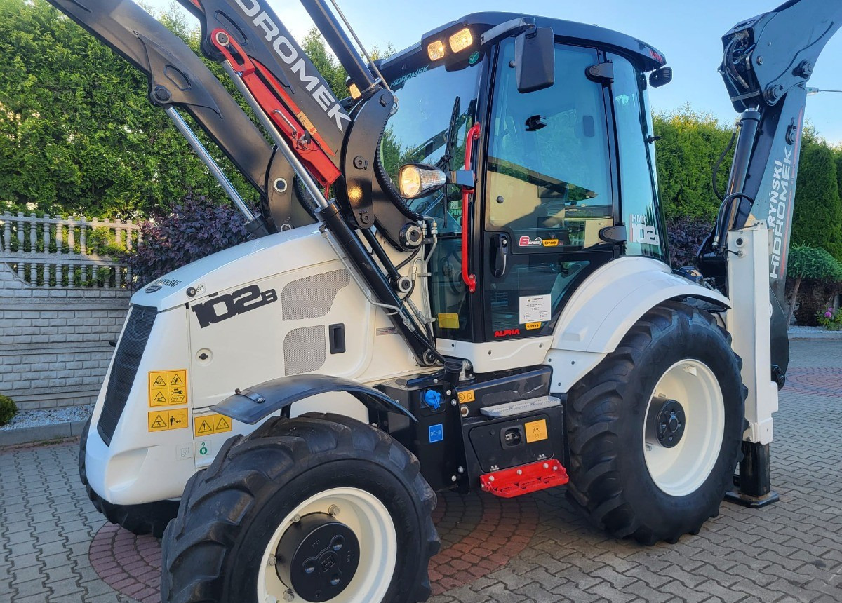 Экскаватор-погрузчик Hidromek 102 B Waryński Salon Polska Koparko Ładowarka 102B Stan Idealny Polski: фото 18