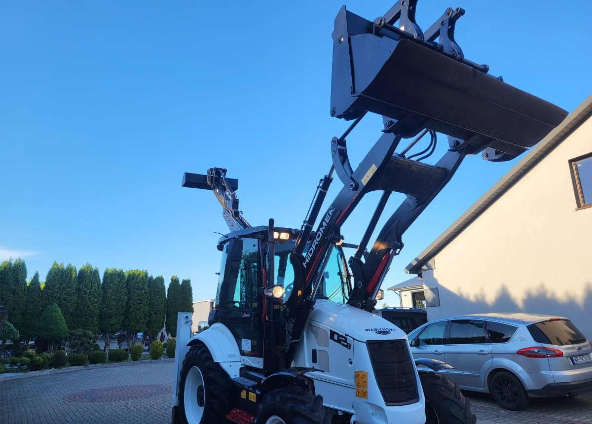 Экскаватор-погрузчик Hidromek 102 B Waryński Salon Polska Koparko Ładowarka 102B Stan Idealny Polski: фото 8