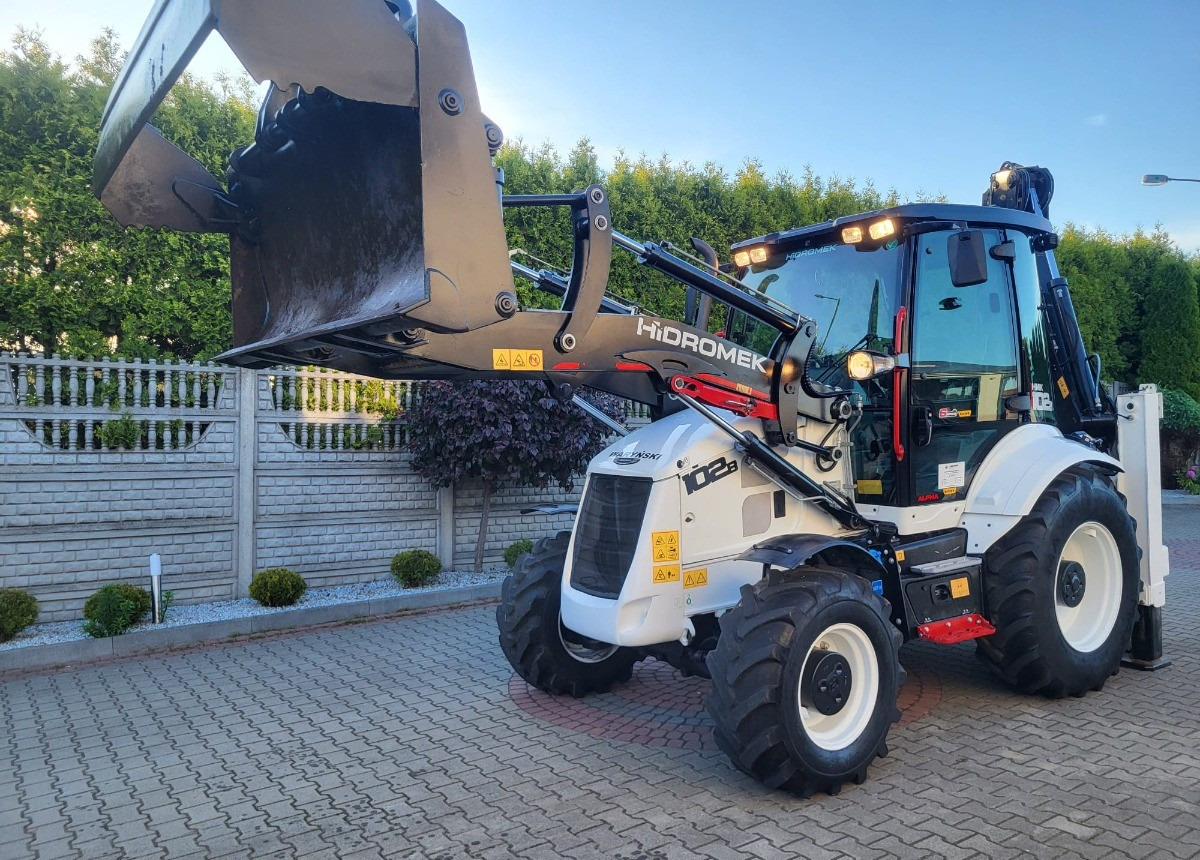Экскаватор-погрузчик Hidromek 102 B Waryński Salon Polska Koparko Ładowarka 102B Stan Idealny Polski: фото 9