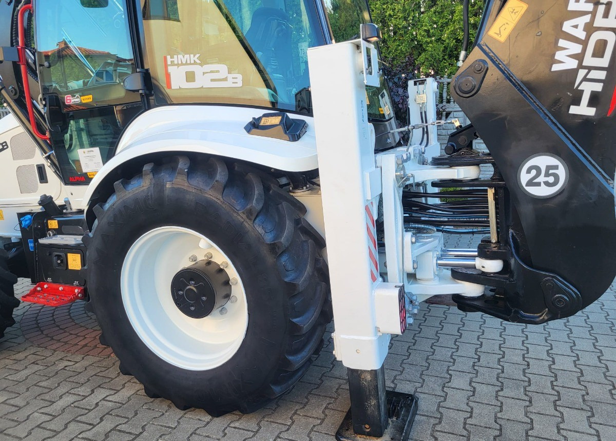 Экскаватор-погрузчик Hidromek 102 B Waryński Salon Polska Koparko Ładowarka 102B Stan Idealny Polski: фото 15