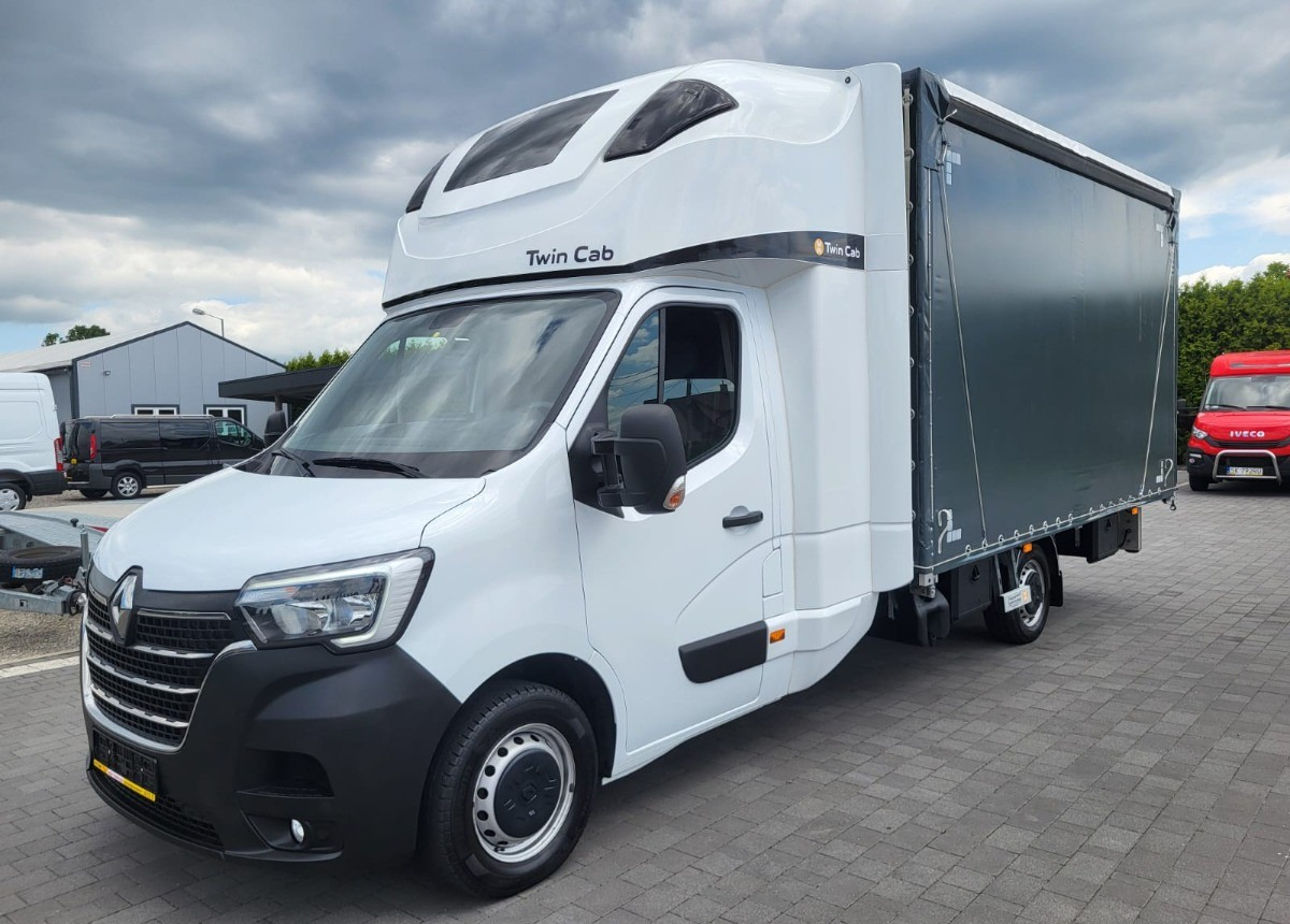 Renault 10 europalet kabina XXL 2x spania Master jak Nowy Kabina 2xspanie - Тентованный фургон: фото 2 Renault 10 europalet kabina XXL 2x spania Master jak Nowy Kabina 2xspanie - Тентованный фургон: фото 2