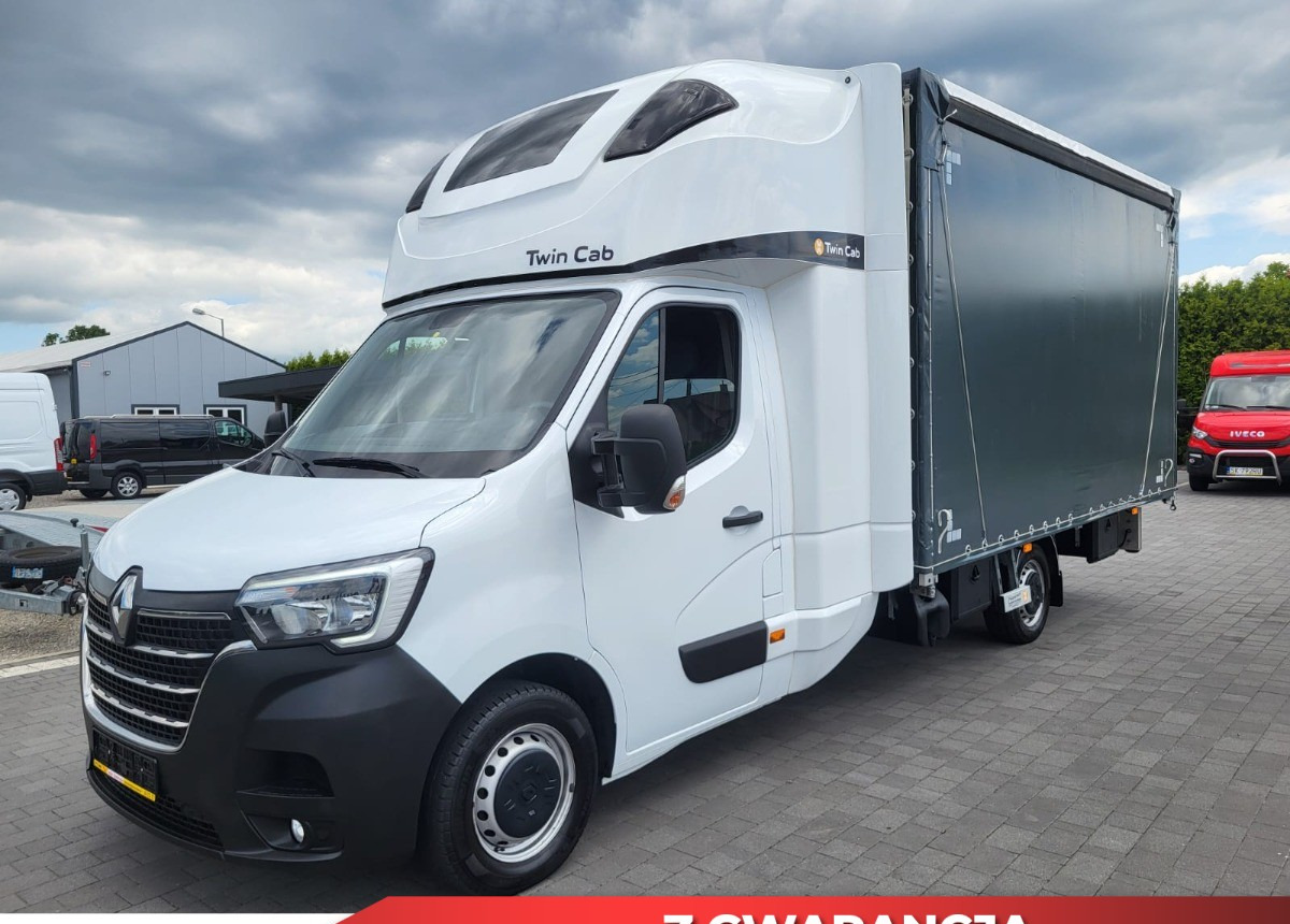 Renault 10 europalet kabina XXL 2x spania Master jak Nowy Kabina 2xspanie - Тентованный фургон: фото 1 Renault 10 europalet kabina XXL 2x spania Master jak Nowy Kabina 2xspanie - Тентованный фургон: фото 1