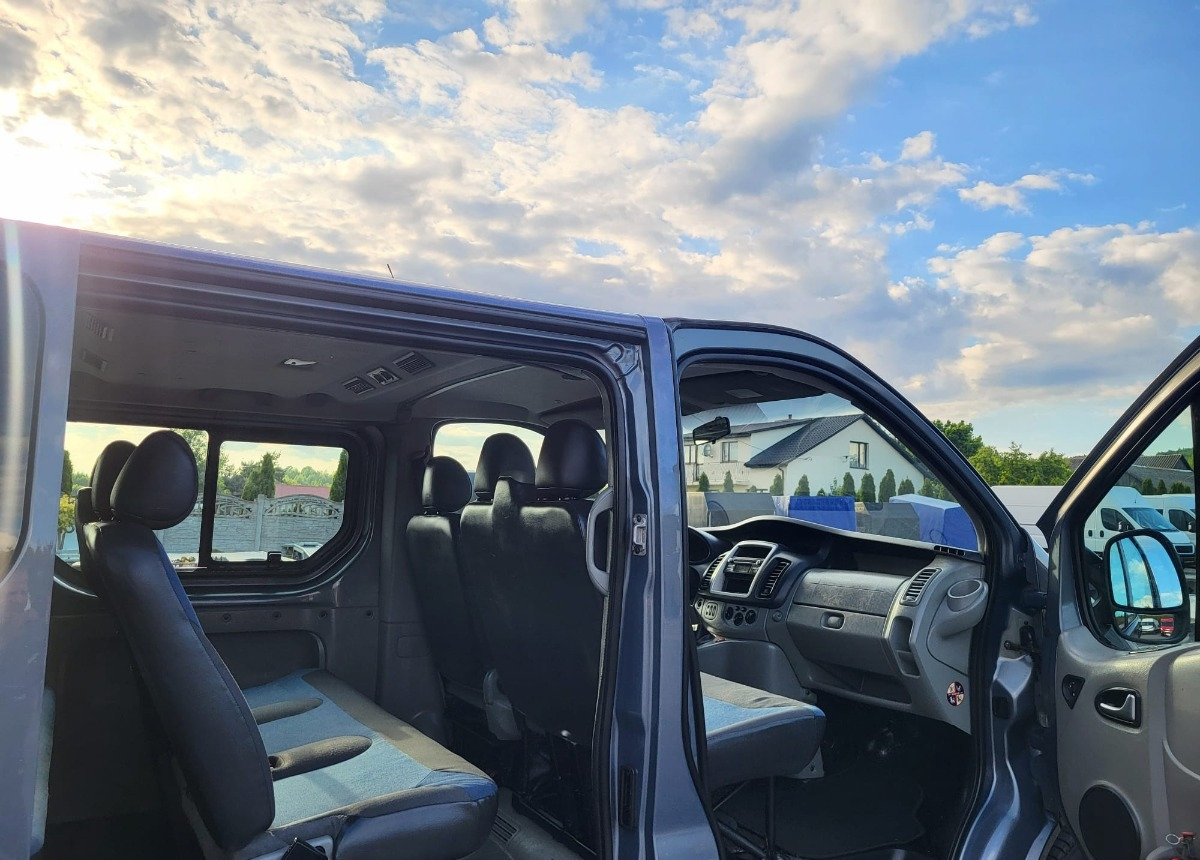 Микроавтобус, Пассажирский фургон Renault Trafic 9 -osobowy Salon Polska I właściciel Bezwypadkowy Lakier: фото 18